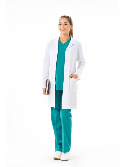 Bayan, Uzun Boy, Doktor Önlüğü (Alpaka)